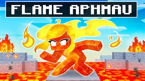 Becoming FLAME APHMAU in Minecraft! .